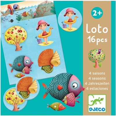 DJECO - Игра лото 4 Сезона