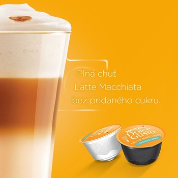 Nescafé Dolce Gusto Latte Macchiato Unsweetened kávové kapsule 16 ks