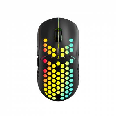7keys Gaming 2.4G wireless mouse, KA8 sensor, DPI up to 1600, rubber coating on panel, Huano 1million switch, 45cm PVC ca (CND-SGMW18)