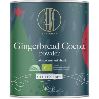 BrainMax Pure Gingerbread Cocoa, Perníkové kakao, BIO 300 g