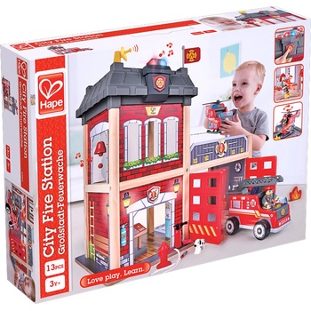 Hape Детска игра Hape - Пожарна станция (H3023)