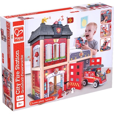 Hape Детска игра Hape - Пожарна станция (H3023)