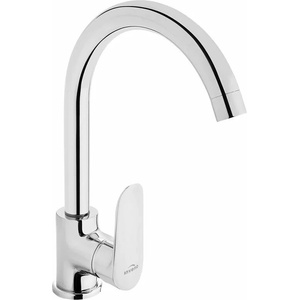 INVENA Кухненски смесител Invena Esla с едноръкохватков механизъм, хром (BZ-94-001-V)