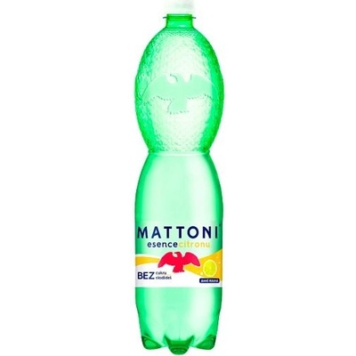 Mattoni Perlivá přírodní minerální voda Esence Citron 1,5 l