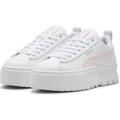 Puma Sneakersy Mayze Lth Piping Jr 396664-02 biela