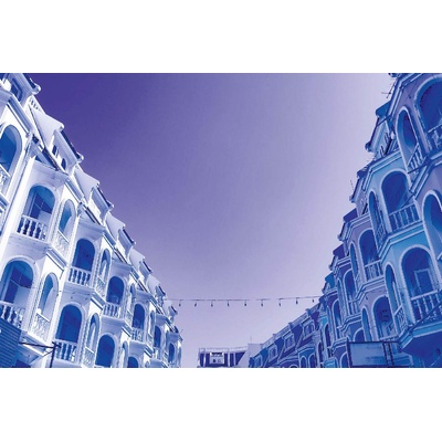 DIMEX ART Флизелинов фототапет старият град на пукет 375 x 250 см