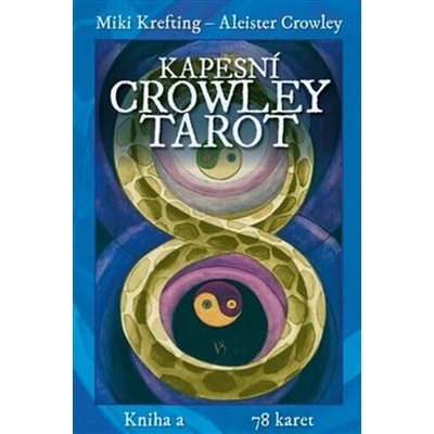 Kapesní CSHOPITEMley Tarot - Kniha a 78 karet - Nové kapesní vydání - Miki Krefting, Aleister CSHOPITEMley