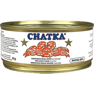 Chatka Maso Kamčatského kraba 100% kousky z těla 110 g