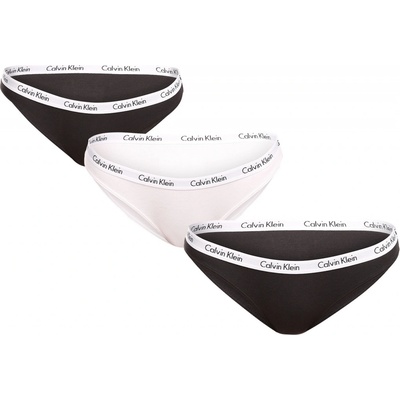 Calvin Klein 3pack dámske nohavičky viacfarebné QD3588E WZB