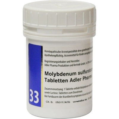 Adler Pharma Schüsslerove soli Nr. 33 Molybdenum sulfuratum D12 400 tabliet