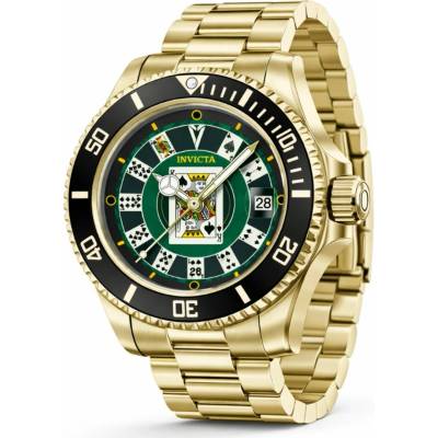 Invicta Мъжки часовник Invicta Pro Diver House of Cards 50525 (50525)
