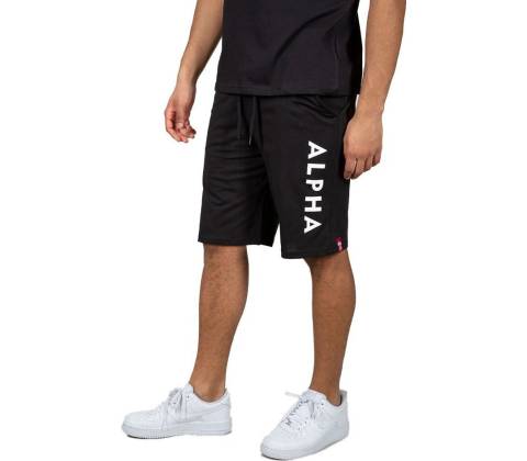 Alpha Industries Šortky Basic Small Logo černé