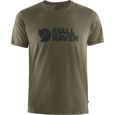 Fjällräven Logo T-Shirt dark olive