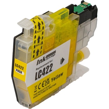 Tonerhub Компатибилен мастилен пълнеж LC422Y, pigment, 10ml за принтери Brother (BULK) (LC422Y)
