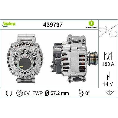 Generátor VALEO 439737