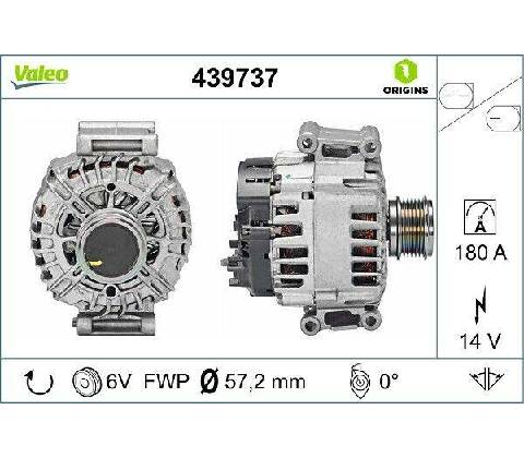 Generátor VALEO 439737