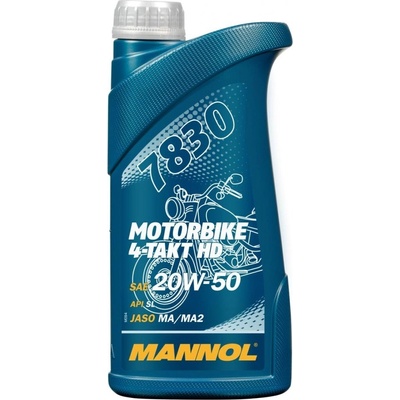 Mannol 4T Motorbike HD 20W-50 1 l