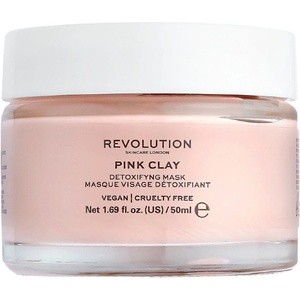 Revolution Skincare Pink Clay Детоксикираща маска за лице, 50 ml