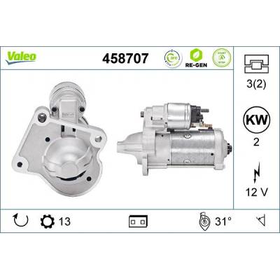 Startér VALEO 458707