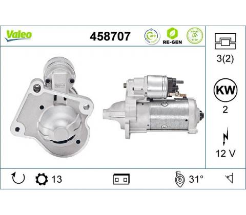 Startér VALEO 458707