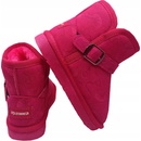 Apawwa detské snehové topánky ružové