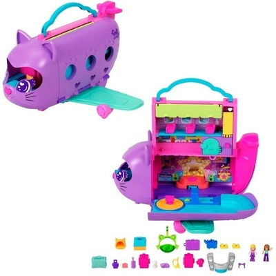 Mattel Polly Pocket Mačacie lietadlo HWP19