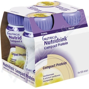 Nutridrink Compact Protein Vanilka sol. 4 x 125 ml