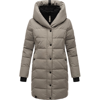 NAVAHOO Зимно палто 'Knutschilein' сиво, размер XL