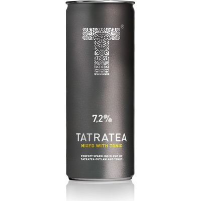 Tatratea Outlaw s tonicom 7,2% 0,25 l (plech)