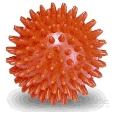 Gymy masážna loptička ježko oranžová 6 cm
