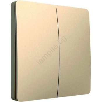 GREENLUX Кинетичен безжичен ключ 2p ip67 златист (gxls775)