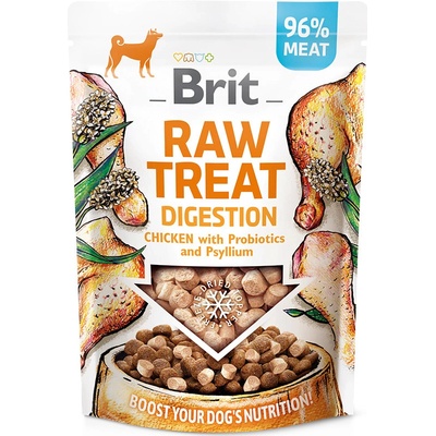 Brit Raw Treat Digestion s kuracím 3 x 40 g