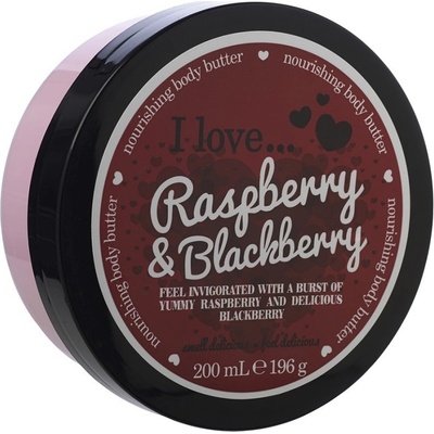 I Love Raspberry & Blackberry tělové máslo 200 ml