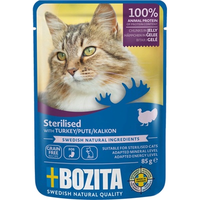 Bozita Sterilised morčacie 12 x 85 g