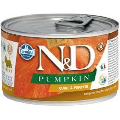 N&D Pumpkin Dog Adult Quail & Pumpkin 140 g