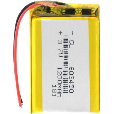Li-Pol batéria 1200mAh, 3.7V, 603450