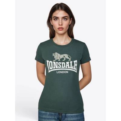 Lonsdale Women's t shirt šedá kaki