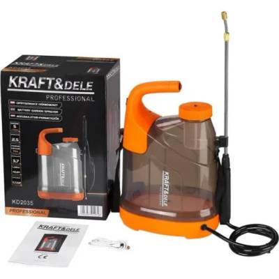 Kraft&Dele Пръскачка ръчна акумулаторна KraftDele KD2035/ 5 л/ 12 V/ 3 Ah (KD2035)