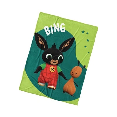 Carbotex Dětská deka Zajíček Bing a Kamarád Flop
