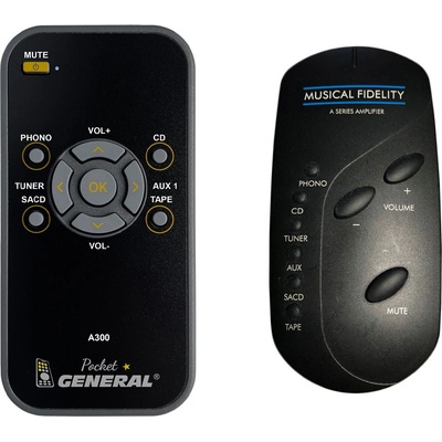 GENERAL Musical Fidelity A300 - дистанционно управление дубликат (A300)