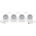 EMOS LED RGBIC+CCT декоративна верига GoSmart 4xLED/7W/230V 85 см Wi-Fi Tuya (EMS1275)