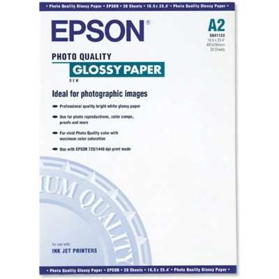 Epson photo quality glossy paper - a2 (41123)