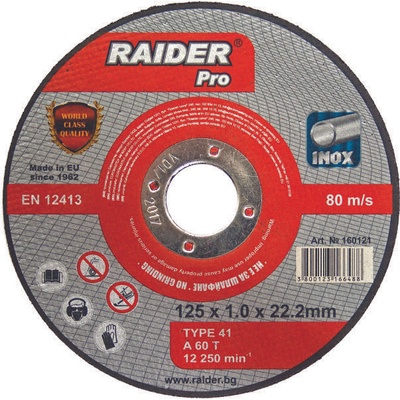 Raider 125 mm 160121