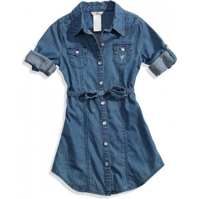 Guess dívčí šaty Dawn Chambray
