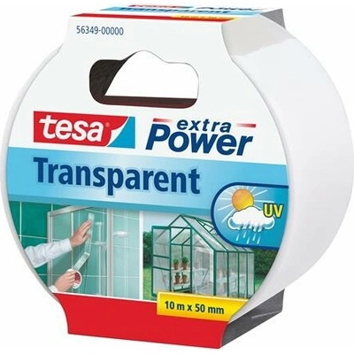 Tesa Extra Power Transparent Lepiaca páska opravná 50 mm x 10 m priehľadná