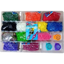 Gift box large Rainbow Loom 7200 gumičiek s klipmi RL50