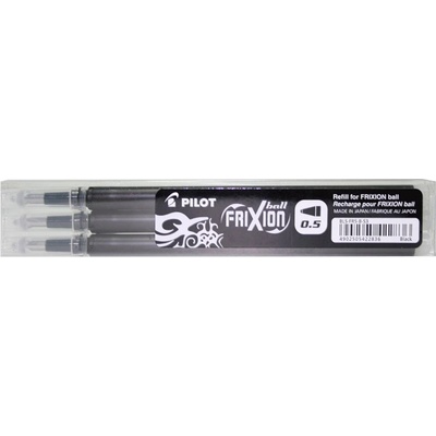 Náplň pro pero Pilot FriXion 0,5 mm černá BLS-FR5-B-S3