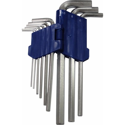 Klíče imbus zahnuté 1,5 10 mm délka 77 168 mm MAR POL