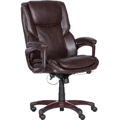 Carmen Президентски офис стол Carmen 5025 - тъмнокафяв (3520257_3)