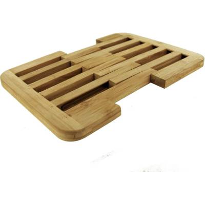 Bambusová skládací podložka pod stůl 20-30 cm